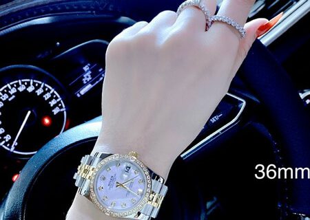 Đồng Hồ Rolex Nam Datejust máy cơ Automatic dây demi vàng