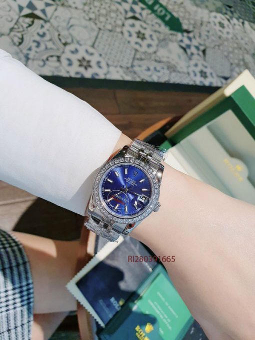 RI280391665-rolex-(10) Đồng Hồ Cặp Rolex Datejust máy cơ Automatic viền đính đá cao cấp