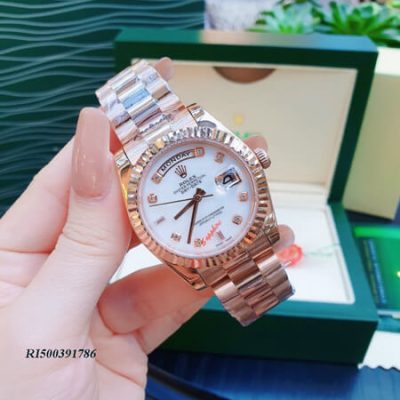 Đồng hồ nam Rolex Day-Date Automatic dây hồng