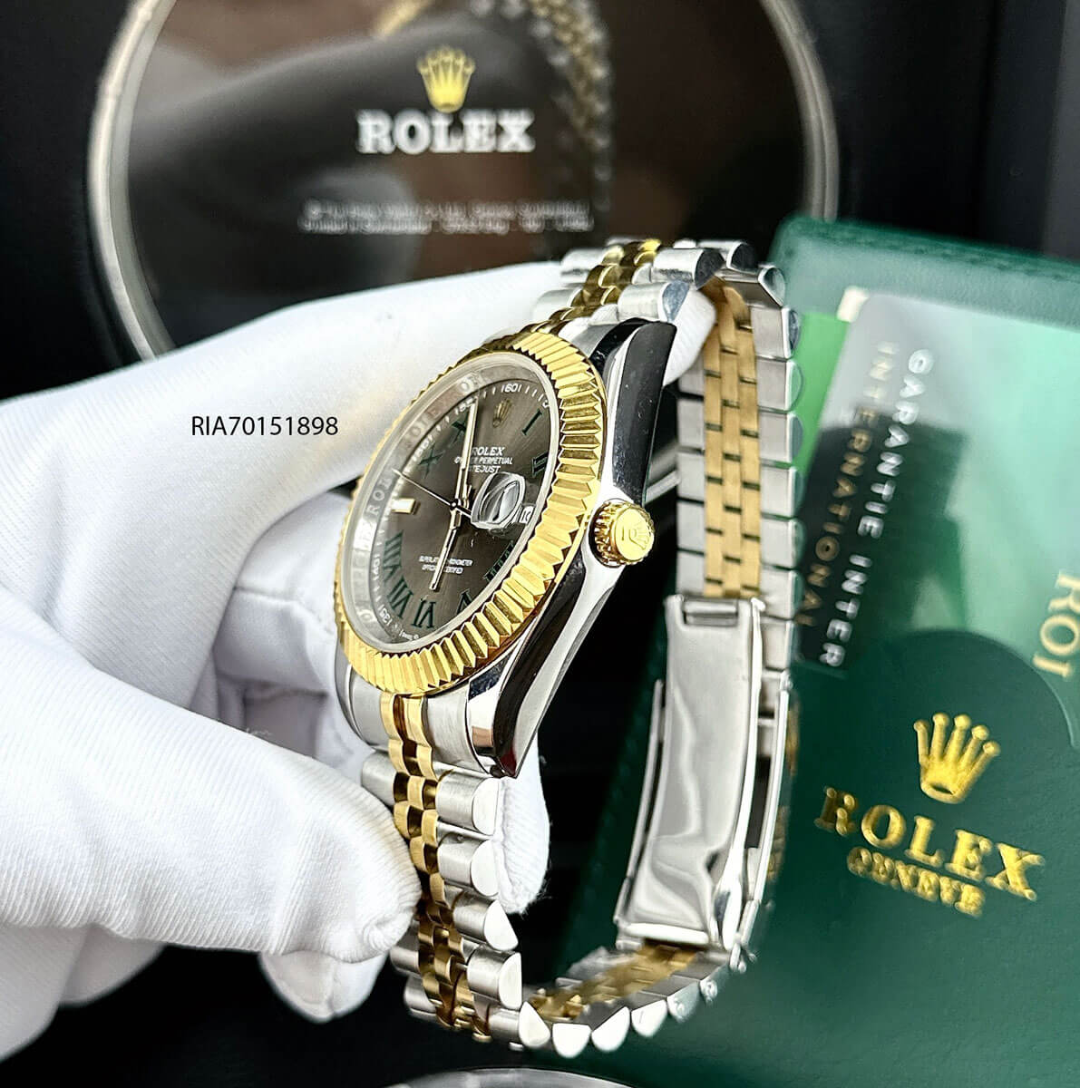 Đồng hồ Rolex Nam mặt vi tính chạy máy cơ tự động cao cấp