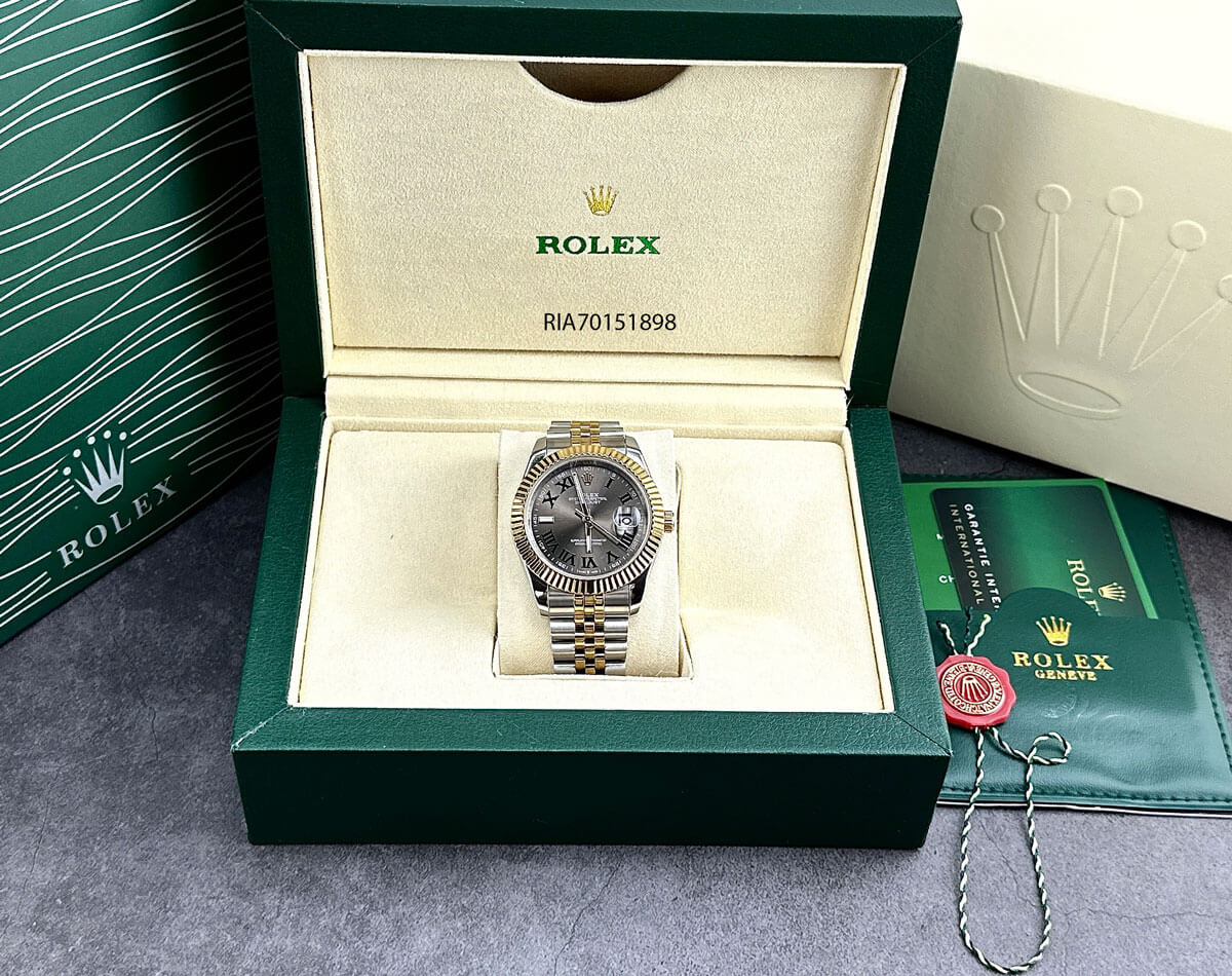 Đồng hồ Rolex Nam mặt vi tính chạy máy cơ tự động cao cấp