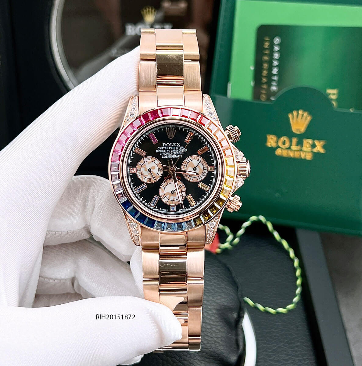 Đồng hồ Nam Rolex Cosmograph Daytona Automatic mạ vàng cao cấp