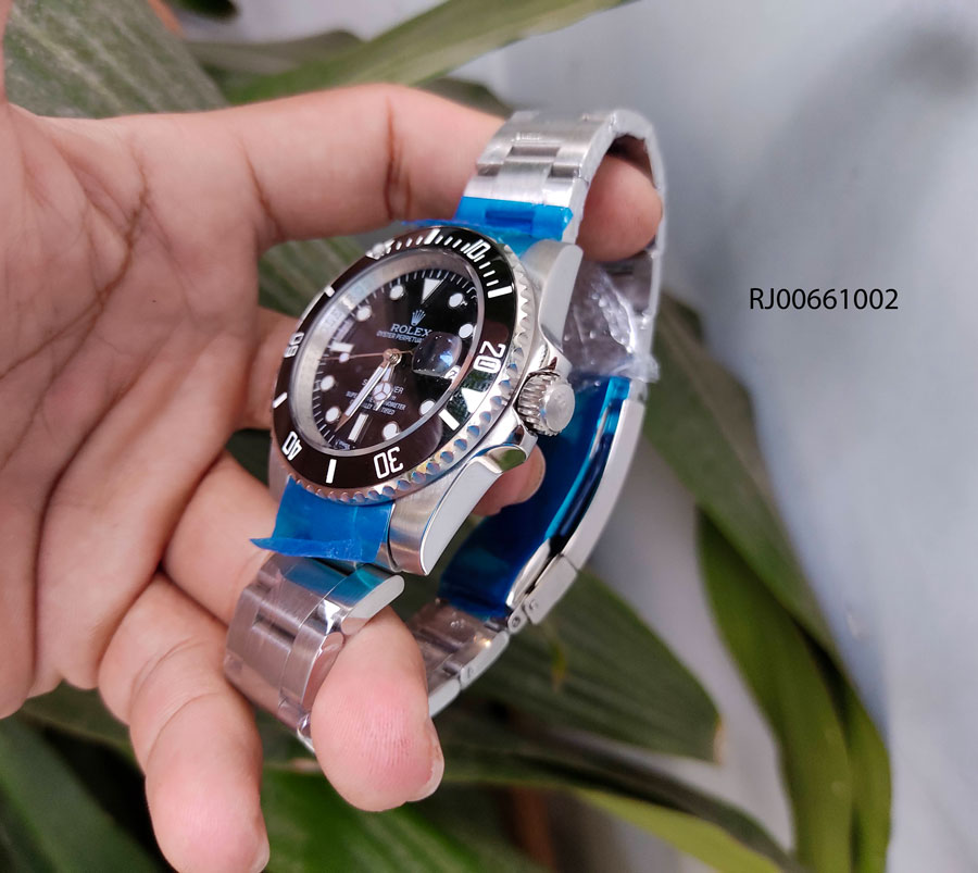 đồng hồ rolex nam máy cơ nhật tự động dây thép không gỉ