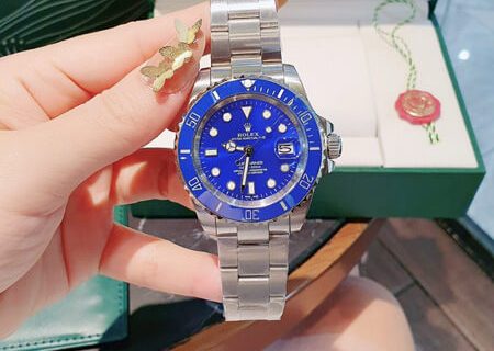 Đồng hồ Rolex Nam Submariner bạc Automatic cao cấp