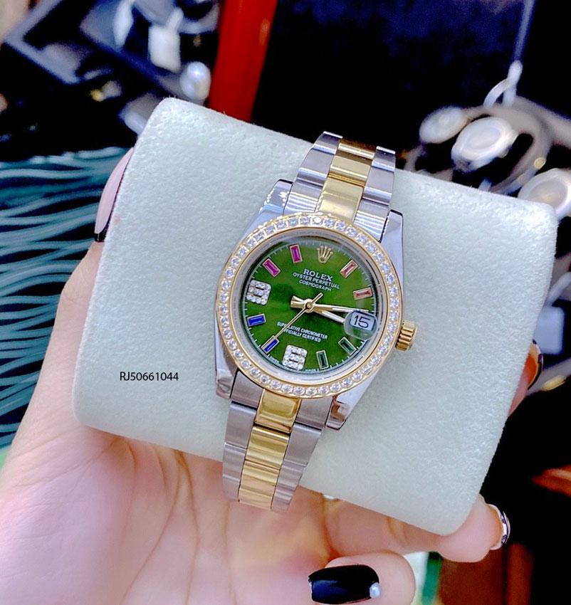 Đồng hồ rolex nữ dây kim loại giá rẻ