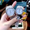 Đồng hồ cặp Rolex máy cơ nam, nữ dây thép không gỉ mẫu 2021