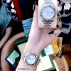 Đồng hồ cặp Rolex máy cơ nam, nữ dây thép không gỉ mẫu 2021