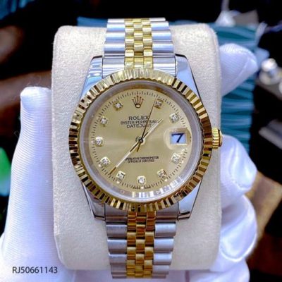 Đồng hồ Rolex DATEJUST nam dây demi thép không gỉ mẫu 2021