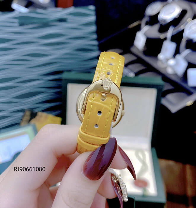 Đồng hồ rolex nữ dây da vàng cao cấp giá rẻ