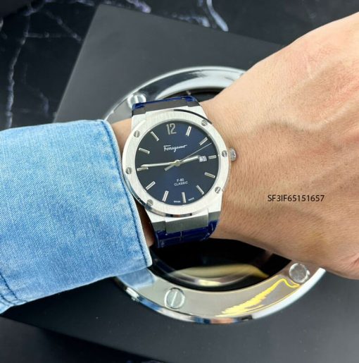 SF3IF65151657-deo-that-1-Dong-ho-nam-Salvatore-Ferragamo-SFDT003-day-cao-su-boc-da Đồng hồ Salvatore Ferragamo F80 classic nam máy cơ cao cấp