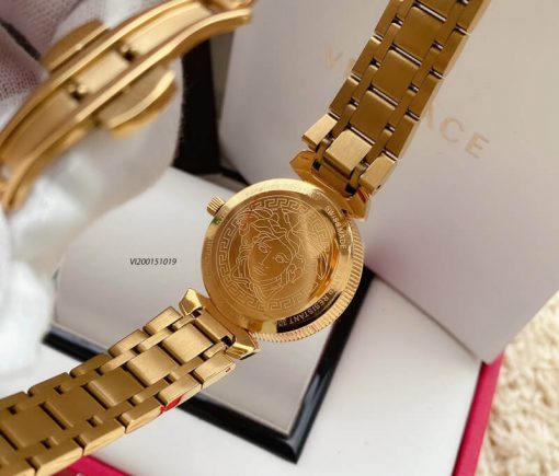 VI200151019-Versace-vang-xanh-2 Đồng hồ cặp Versace Daphnis dây Demi vàng mạ PVD