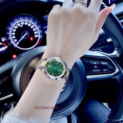 Đồng Hồ nữ Versace Revive dây thép không gỉ like auth