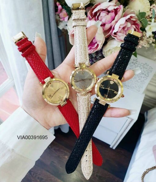 Đồng hồ Nữ VERSACE REVIVE MIRRO dây da cao cấp