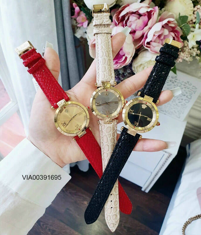 Đồng hồ Nữ VERSACE REVIVE MIRRO dây da cao cấp