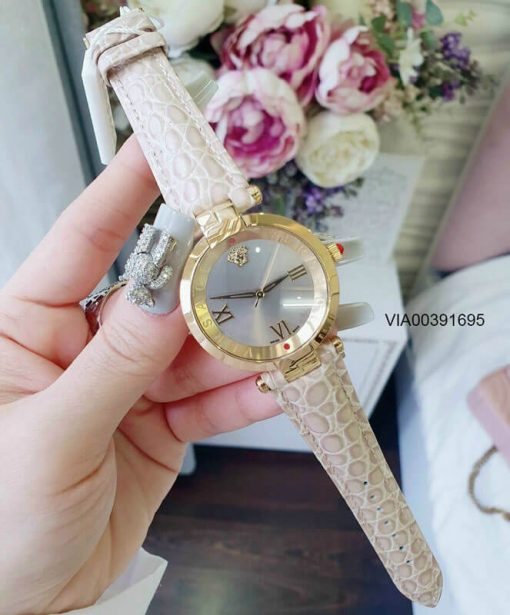 Đồng hồ Nữ VERSACE REVIVE MIRRO dây da cao cấp