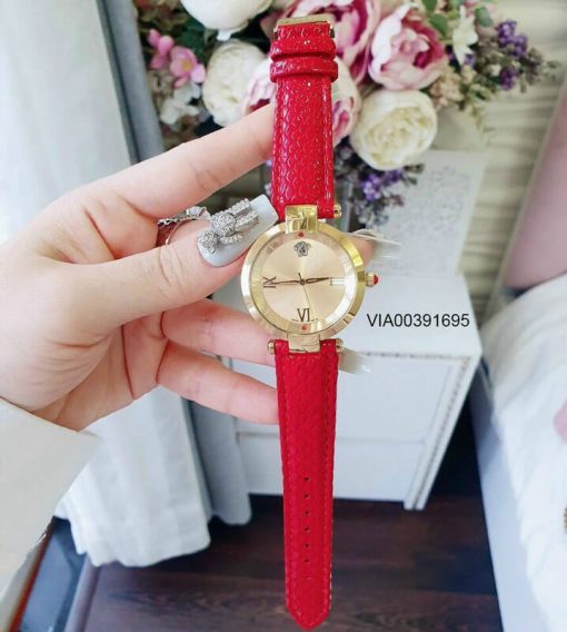 Đồng hồ Nữ VERSACE REVIVE MIRRO dây da cao cấp
