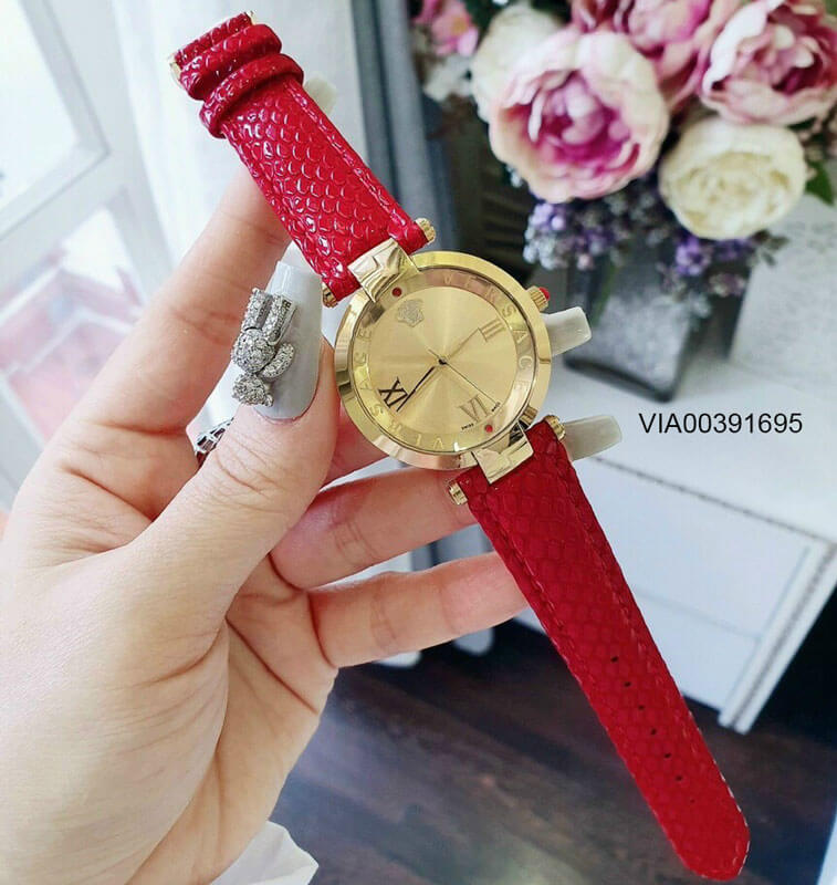 Đồng hồ Nữ VERSACE REVIVE MIRRO dây da cao cấp