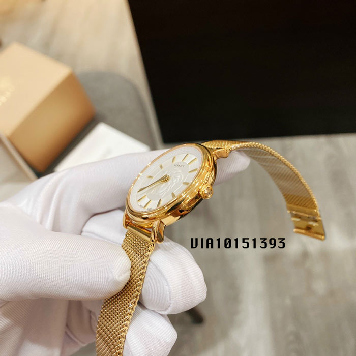 via10151393-vang-trang-2-dong-ho-versace-v-circle-medusa-nu-day-luoi Đồng hồ Versace V-Circle Medusa 2021 dây lưới không gỉ