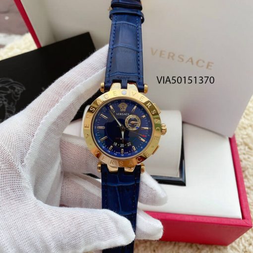 VIA50151370-9-Dong-ho-nam-versace-V-Race-day-da-cao-cap Đồng Hồ Cặp Versace Versace V-Race và Daphnis dây da màu xanh cao cấp