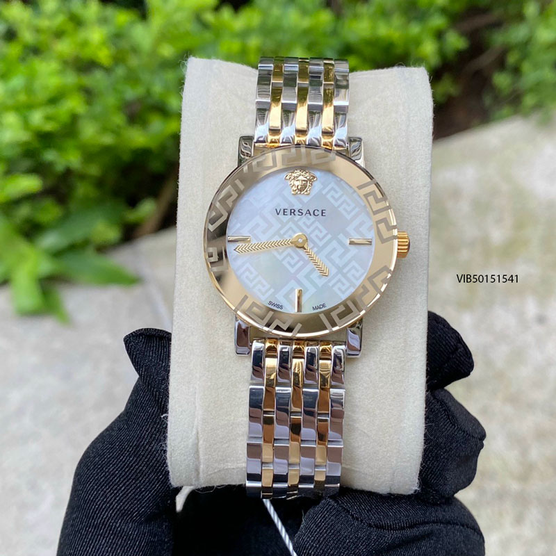 Đồng Hồ nữ Greca Glass 2021 dây thép không gỉ demi mạ pvd