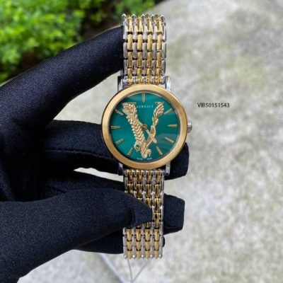 Đồng Hồ nữ Versace Virtus dây demi thép không gỉ mạ pvd cao cấp