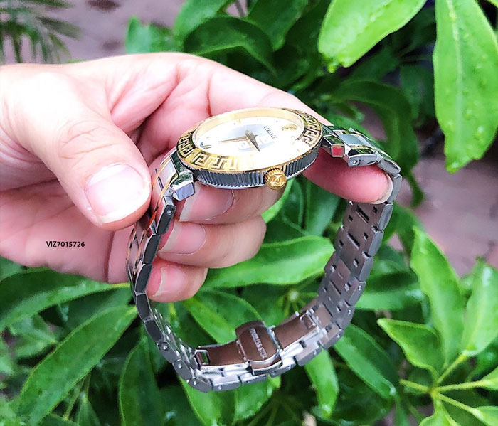 viz7015726-nu-kim-loai-3 Đồng hồ Versace Daphnis Nữ dây kim loại cao cấp