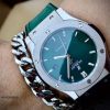 đồng hồ hublot nam classic fusion máy cơ viền bạc cao cấp giá rẻ đồng hồ hublot nam classic fusion máy cơ viền bạc cao cấp giá rẻ