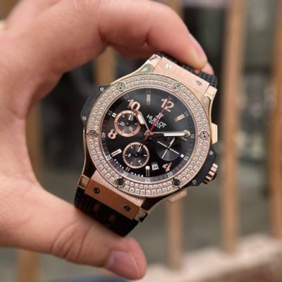 Đồng hồ Hublot Big Bang King Gold Chronograph Replica 11 Thụy Sỹ