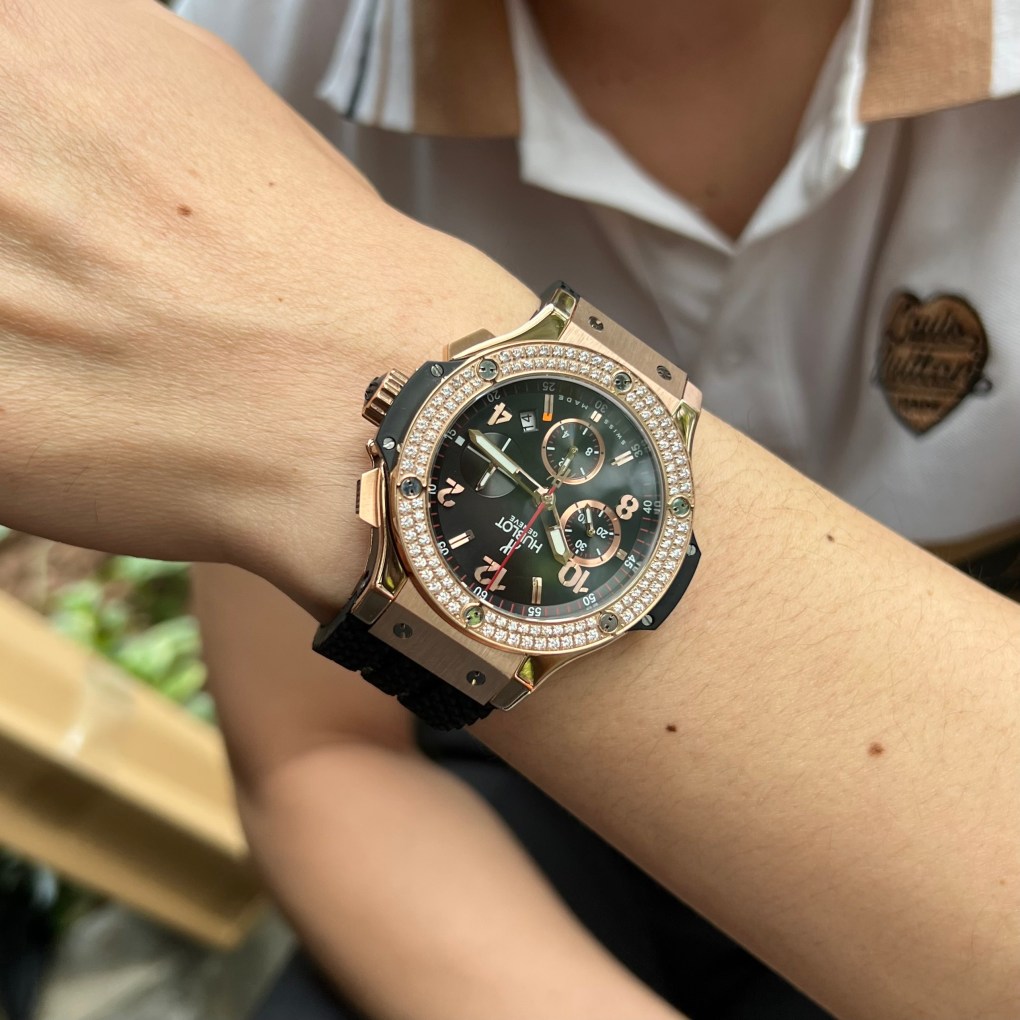 Đồng hồ Hublot Big Bang King Gold Chronograph Replica 11 Thụy Sỹ